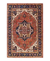 Adorn Hand Woven Rugs Serapi M1999 6'x9'5" Area Rug