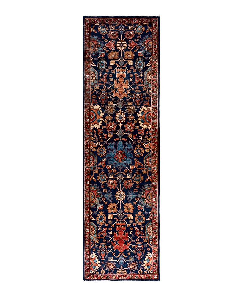 Adorn Hand Woven Rugs Serapi M1999 2'7"x9'6" Runner Area Rug