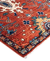 Adorn Hand Woven Rugs Serapi M1999 2'9"x9'11" Runner Area Rug