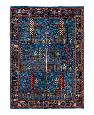 Adorn Hand Woven Rugs Serapi M1999 6'2"x8'7" Area Rug