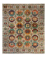 Adorn Hand Woven Rugs Tribal M1999 8'3"x9'10" Area Rug