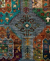 Adorn Hand Woven Rugs Tribal M1999 8'x9'10" Area Rug