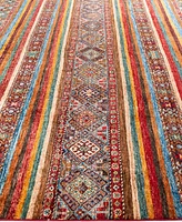 Adorn Hand Woven Rugs Tribal M1999 8'3"x9'7" Area Rug