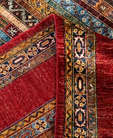 Adorn Hand Woven Rugs Tribal M1999 8'2"x9'10" Area Rug