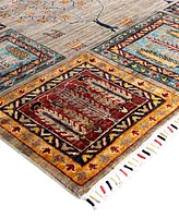 Adorn Hand Woven Rugs Tribal M1999 9'1"x11'9" Area Rug