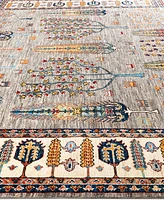 Adorn Hand Woven Rugs Tribal M1999 8'4"x9'8" Area Rug