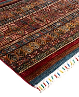 Adorn Hand Woven Rugs Tribal M1999 8'11"x12'2" Area Rug