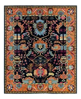 Adorn Hand Woven Rugs Serapi M1999 8'1"x9'11" Area Rug