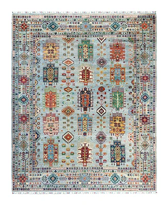 Adorn Hand Woven Rugs Tribal M1999 8'3"x10'4" Area Rug