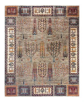 Adorn Hand Woven Rugs Tribal M1999 8'4"x10'4" Area Rug