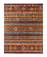 Adorn Hand Woven Rugs Tribal M1999 9'1"x12'1" Area Rug