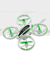 Sharper Image 2.4GHz Rc Glow Up Stunt Drone with Led Lights