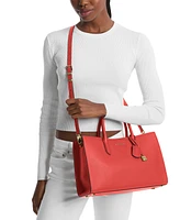 Michael Kors Scarlett Medium East West Leather Satchel