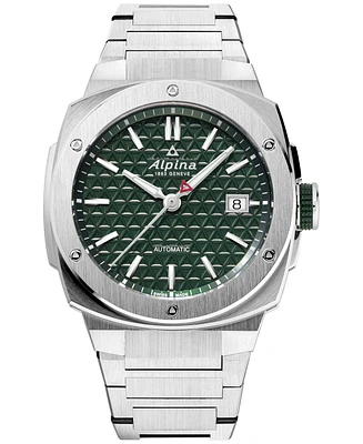 Alpina Men's Swiss Automatic Alpiner Extreme Stainless Steel Bracelet Watch 39mm