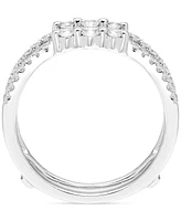 Diamond Guard Enhancer Ring (3/8 ct. t.w.) in 14k White Gold