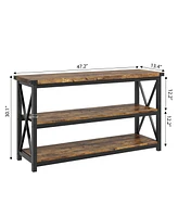gaomon 3 Tier Console Table