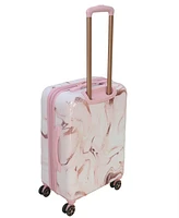 Thalia Sodi Marble Swirl 26" Expandable Luggage