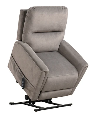 Furniture of America 33" Polyester Nightfall Power Recliner Lift Chair