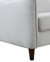 Furniture of America 40" Lacy Chenille Slope Arm Chair