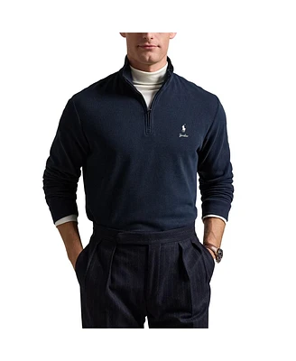 Polo Ralph Lauren Men's Navy New York Yankees Estate Quarter-zip Sweatshirt