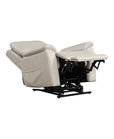 Furniture of America 36" Moonrise Artificial Leather Power Recliner Lift Chair