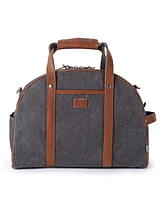 Tsd Brand Stone Creek Waxed Canvas Weekender