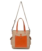 Tsd Brand Super Horse Canvas Tote Bag