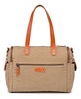 Tsd Brand Super Horse Canvas Satchel Bag