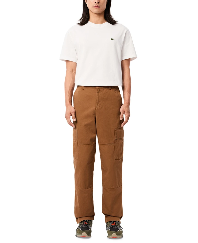 Lacoste Men's Straight-Fit Cargo Pants