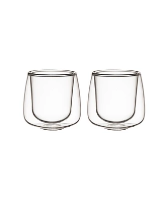 Villeroy & Boch Artesano Hot Cold Beverages Small Insulated Espresso Tumbler, Set of 2