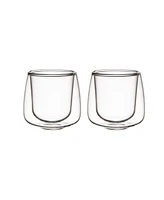Villeroy & Boch Artesano Hot Cold Beverages Small Insulated Espresso Tumbler, Set of 2