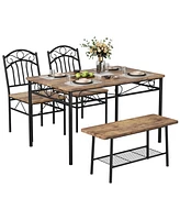 gaomon 4 - Piece Dining Set