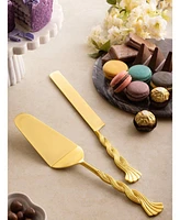 Gauri Kohli Santiago Cake Servers