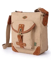 Tsd Brand Dolphin Canvas Crossbody Bag