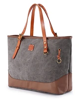 Tsd Brand Redwood Canvas Shopper Bag