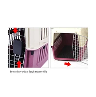 Slickblue Versatile Portable Pet Cage Carrier Suitable for Small Dogs, Cats, Rabbits & Hamsters