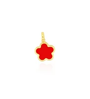 The Lovery Coral Flower Charm 14K Gold 13 millimeters