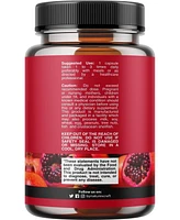 Nature's Craft Pomegranate Extract Capsules, Supplement for Heart Health and Joint Support, Nature's Craft, 180 ct