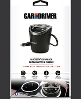 Car and Driver Bluetooth Fm Transmitter Power Station