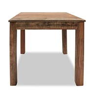 vidaXL Dining Table Mixed Recycled Wood 32.3"x31.5"x29.9"