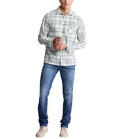 Men's Satro Classic-Fit Plaid Button-Down Corduroy Shirt