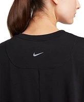 Nike Women's One Relaxed Dri-fit Long-Sleeve Crewneck Top