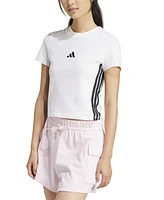 adidas Women's Essentials Slim-Fit Short-Sleeve Baby T-Shirt