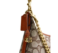 Coach Juliet 25 Signature Textile Jacquard Shoulder Bag