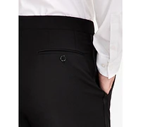 Calvin Klein Men's Slim-Fit Wool-Blend Tuxedo Pants