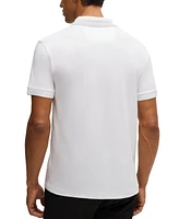 Boss by Hugo Men's Contrast-Logo Polo Shirt