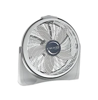 Lasko 20 Inch Cyclone Portable Full-Tilt Floor or Wall Mount Pivoting Fan, White