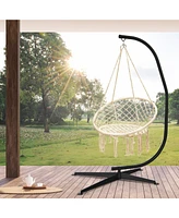Gouun Solid Steel C Hammock Frame Stand