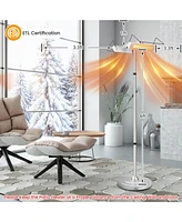 Gouun 1500W Standing Electric Heater with Double-sided Heating