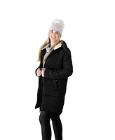 Amalli Talli Women's Black Tall Puffer Coat